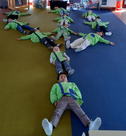 Fungagá da Bicharada ainda pelo Jardim de Infância de Moledo